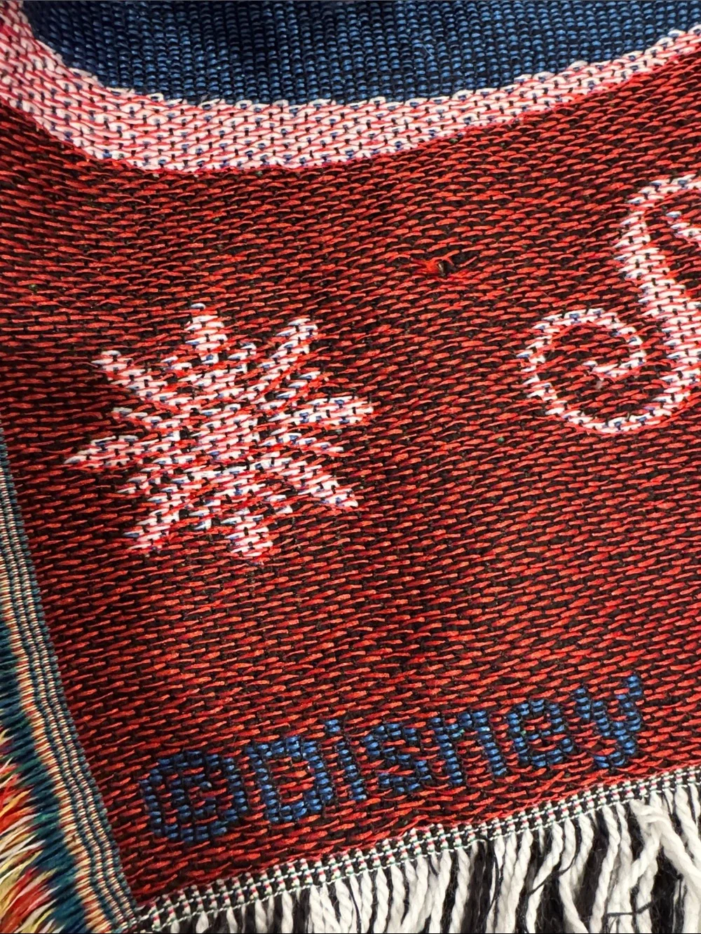 Disney festive woven